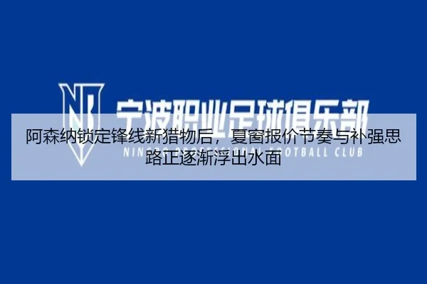 阿森纳锁定锋线新猎物后，夏窗报价节奏与补强思路正逐渐浮出水面 | leisu